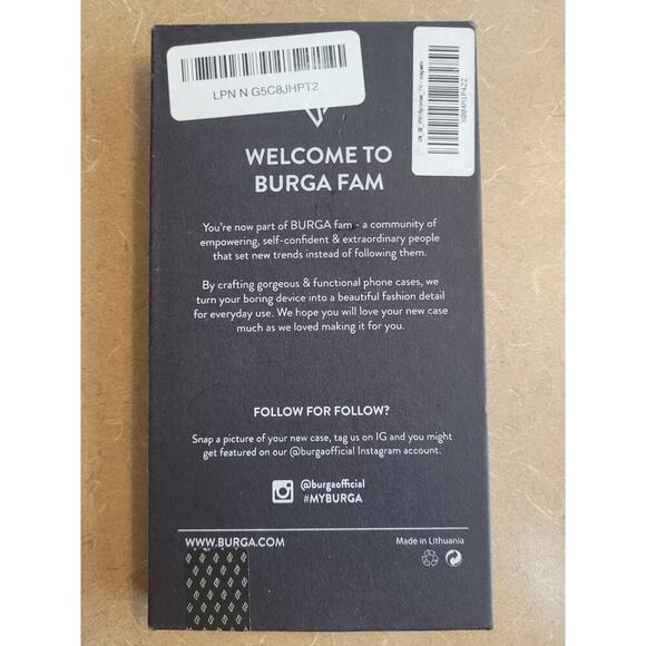 Burga iP 15 Pro Max Phone Case Imperial Design Magsafe NEW - Picture 6 of 6